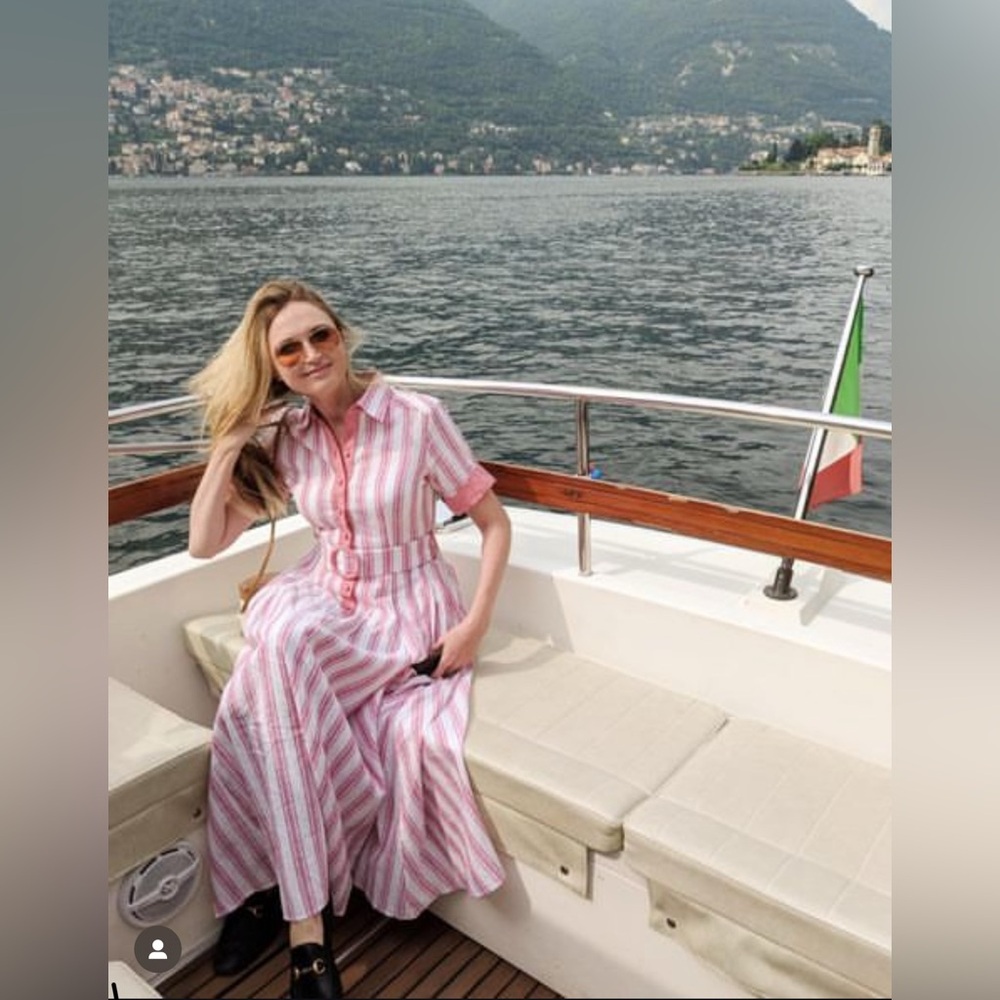 Gul hurgel dress